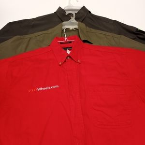 SALE!!! Wholesale LOT 6 MENS MEDIUM SHORT SLEEVE SHIRTS. E